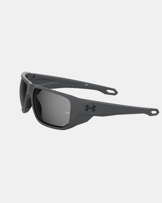 Men's UA Attack 2 ANSI Polarized Sunglasses, Gray, pdpMainDesktop image number 3